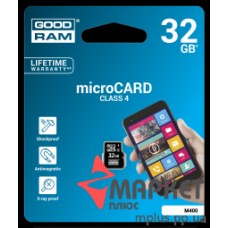 Карта пам'яті GOODRAM MicroSDHC 32 Gb C4